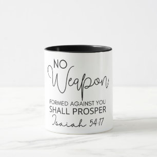 Taza Verso de la Biblia Cristiana inspiradora