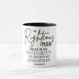 Taza Verso de la Biblia Cristiana inspiradora