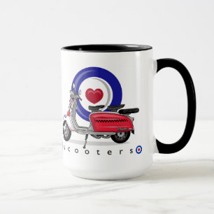 Taza Vespas del amor