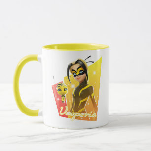 Taza Vesperia y polen