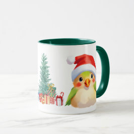Taza Vestido de Santa Navidades de ave salvaje Cute Saf