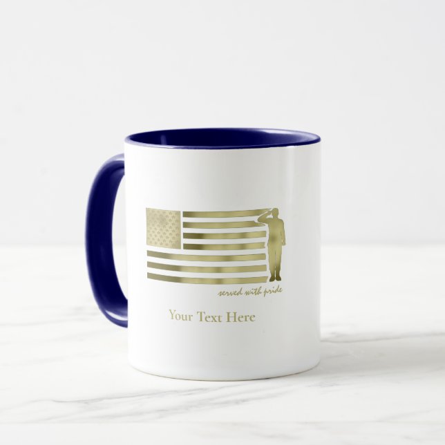 Taza Veterano (Anverso izquierdo)