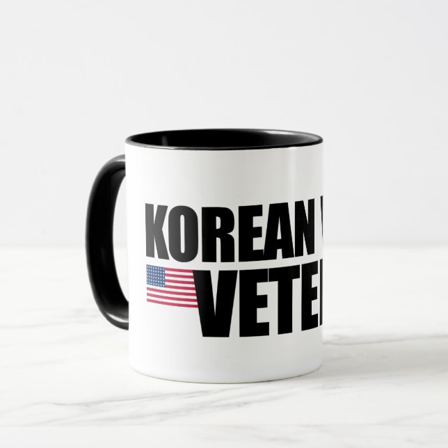 Taza Veterano de Guerra de Corea (Anverso izquierdo)