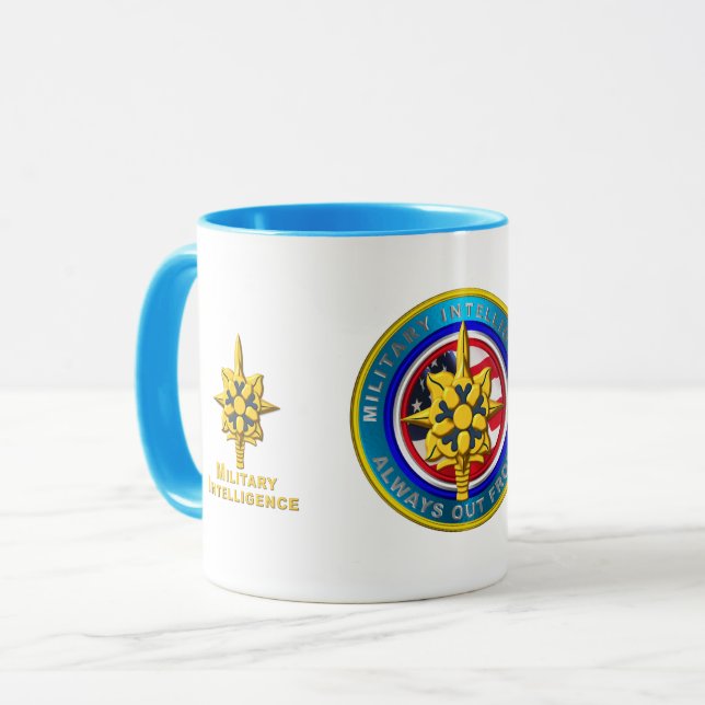 Taza Veterano de Inteligencia Militar   (Anverso izquierdo)
