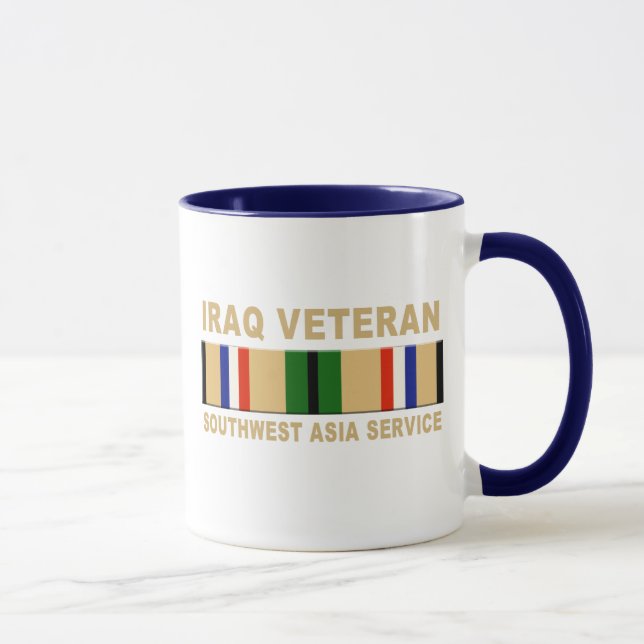Taza veterano de Iraq (Derecha)