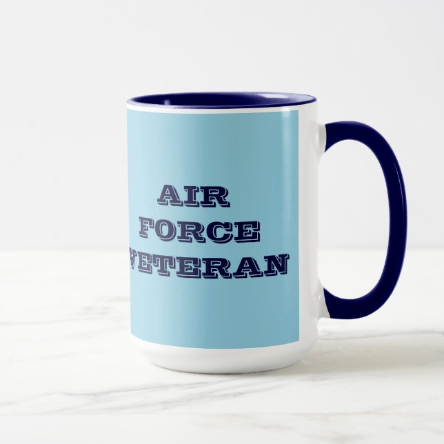 Taza Veterano de la Fuerza Aérea Mug (Derecha)