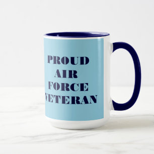 Taza Veterano de la Fuerza Aérea Mug Proud