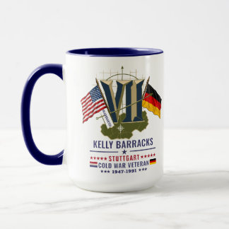 Taza Veterano de la Guerra Fría del Cuartel Kelly Stutt
