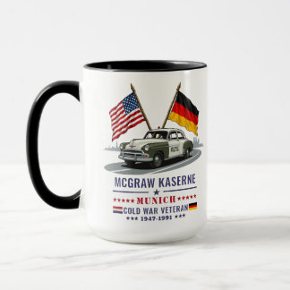 Taza Veterano de la Guerra Fría McGraw Kaserne Múnich M