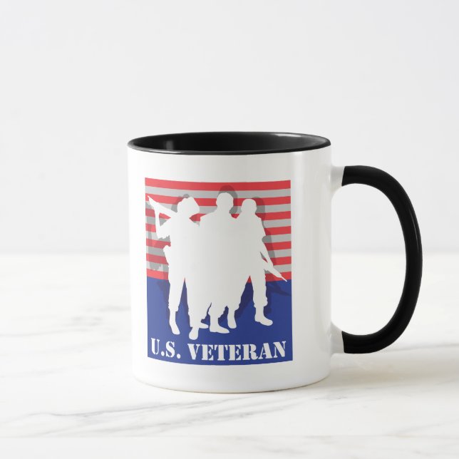 Taza Veterano de los E.E.U.U. (Derecha)