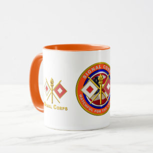 Taza Veterano del Cuerpo de Señales