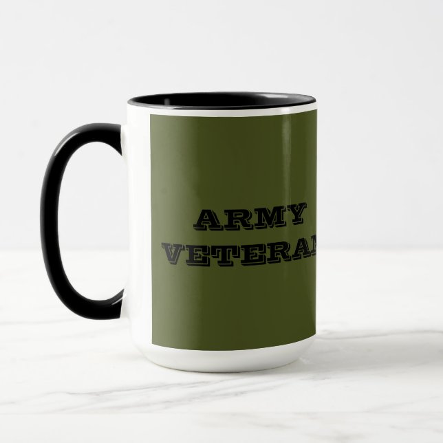Taza Veterano del Ejército Mug (Izquierda)