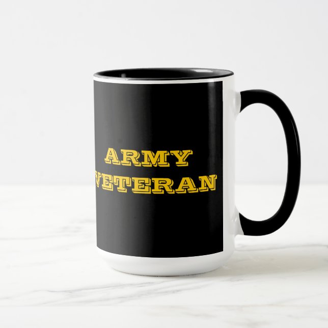 Taza Veterano del Ejército Mug (Derecha)