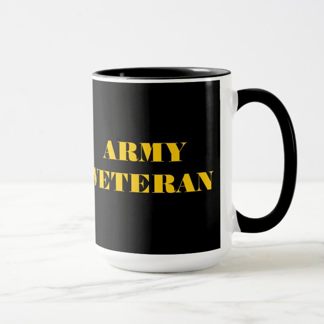 Taza Veterano del Ejército Mug (Derecha)