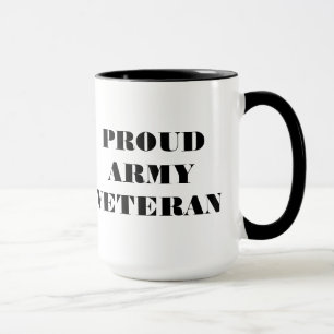 Taza Veterano del Ejército Orgulloso Mug