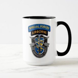Taza Veteranos del grupo de las fuerzas especiales del