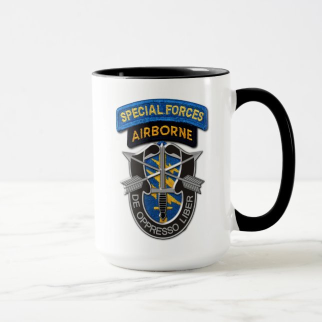 Taza Veteranos del grupo de las fuerzas especiales del  (Derecha)