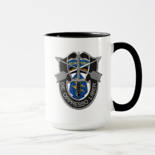 Taza Veteranos del grupo de las fuerzas especiales del