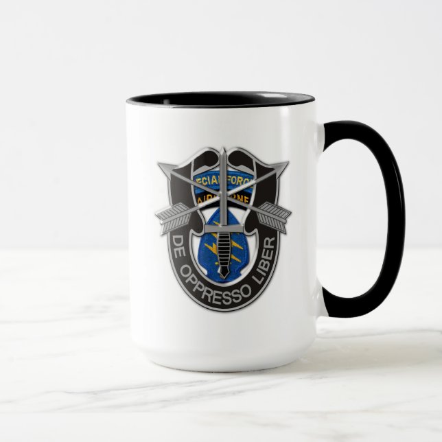Taza Veteranos del grupo de las fuerzas especiales del  (Derecha)