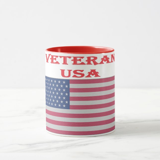 Taza Veteranos EEUU - VENDIENDO RÁPIDO!! (Centro)