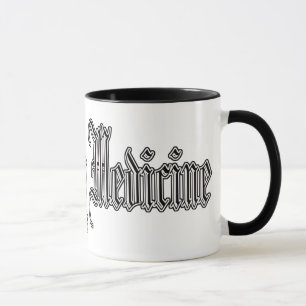 taza "veterinaría " del estudio de universidad