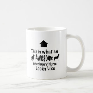 Taza veterinaria impresionante de la enfermera