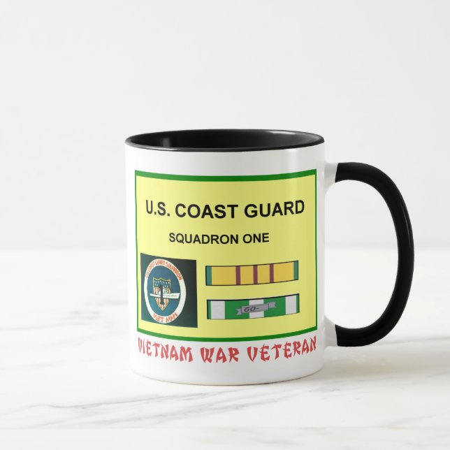 TAZA VETERINARIO DE LA GUERRA DE VIETNAM DE LA (Derecha)