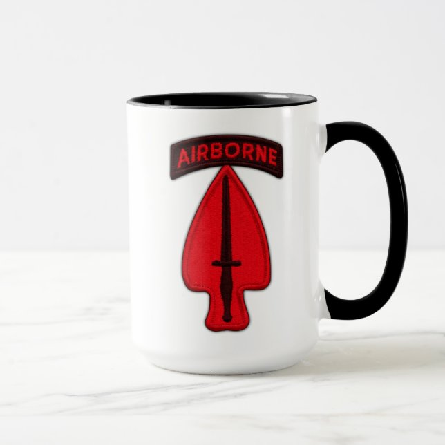 Taza veterinario especial de los veteranos del comando (Derecha)