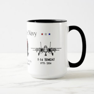 Taza VF-211 'Checkmates' - F-14 Tomcat Sq.