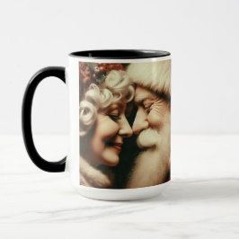 Taza Vi a mamá besar a los Navidades de Santa