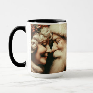 Taza Vi a mamá besar a los Navidades de Santa