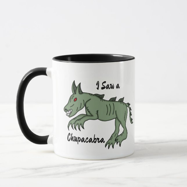 Taza Vi una Chupacabra (Izquierda)