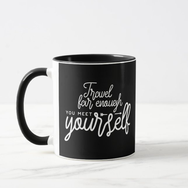 Taza Viaja Lo Suficiente Para Conocerte (Izquierda)