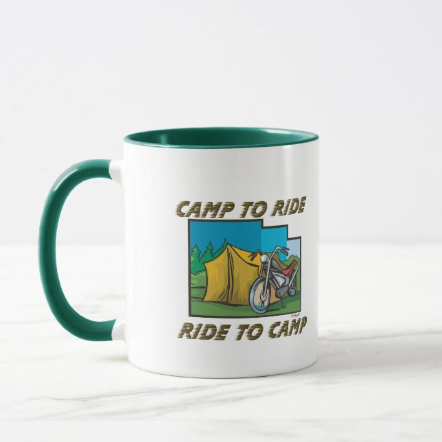 Taza Viajar al campamento (Izquierda)