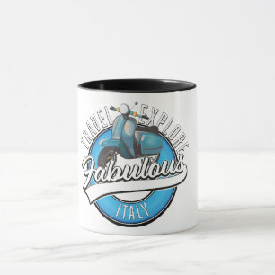 Taza Viajar Explorar Italia Fabulosa 