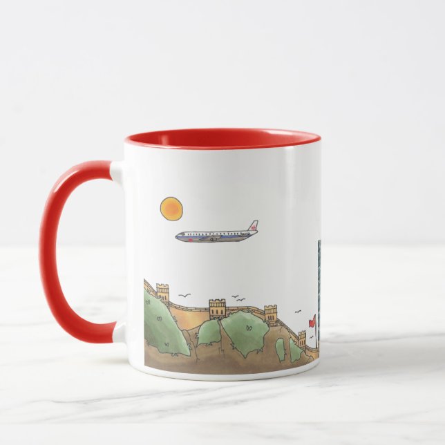 Taza Viajar por el mundo - China (Izquierda)