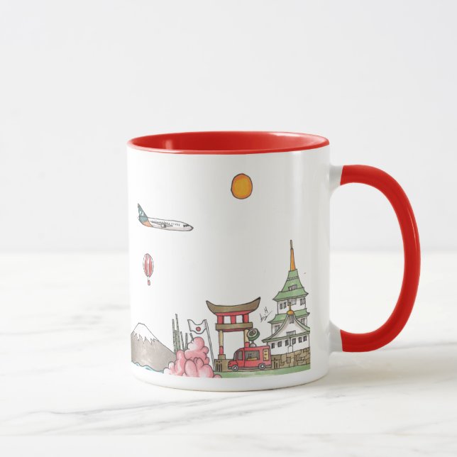Taza Viajar por el mundo - Japón (Derecha)