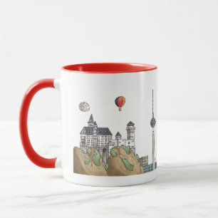 Taza Viaje al mundo - Alemania Mug