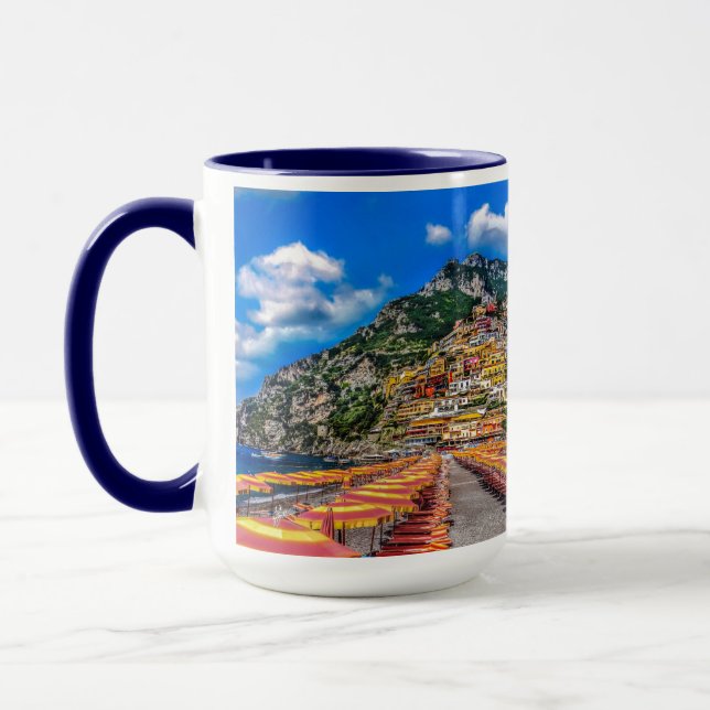 Taza Viaje de Amalfi de los hogares del acantilado de (Izquierda)