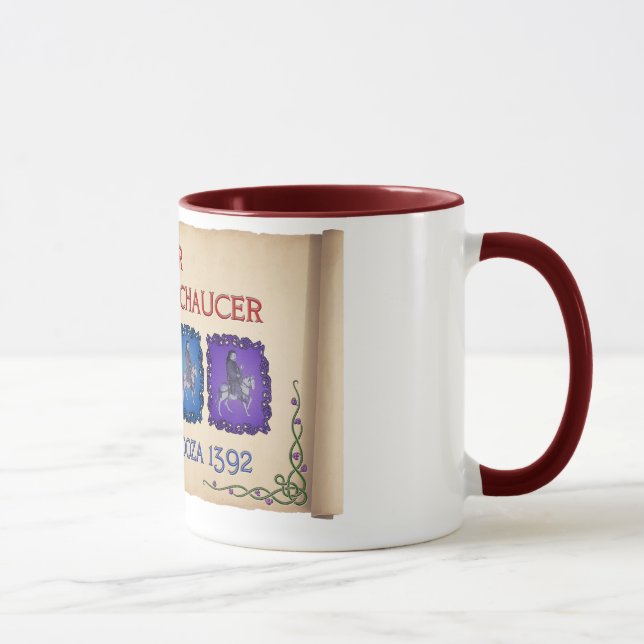 Taza Viaje de Chaucer "Feudalpalooza" 1392 (taza) (Derecha)