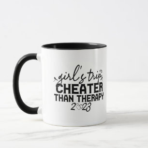 Taza Viaje de chicas más barato que vacaciones divertid