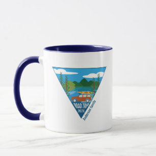 Taza Viaje familiar personalizado por carretera a la mo