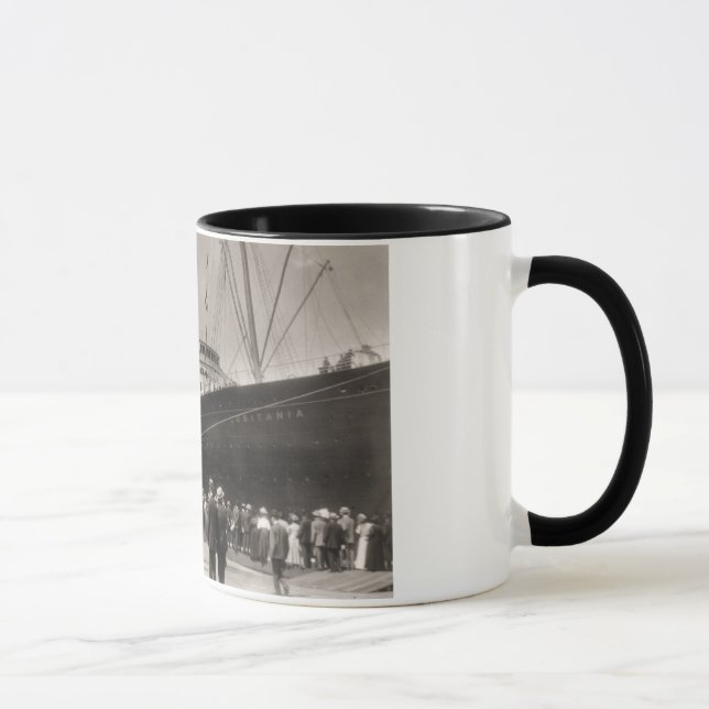 Taza Viaje virginal del Lusitania del RMS, 13 (Derecha)