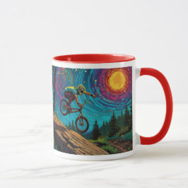 Taza Viajero BMX en pendiente de montaña