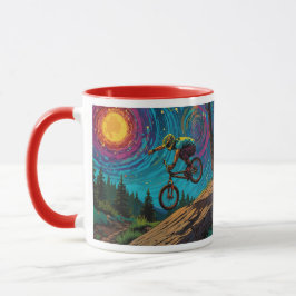 Taza Viajero BMX en pendiente de montaña