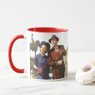 Taza Viajes Antiguos, Turistas de Vacaciones en Visita