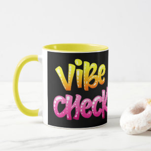 Taza Vibe Check Guay Meme
