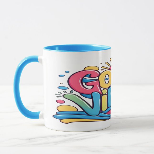 Taza Vibes de curación | Regalos para la paz interior (Izquierda)
