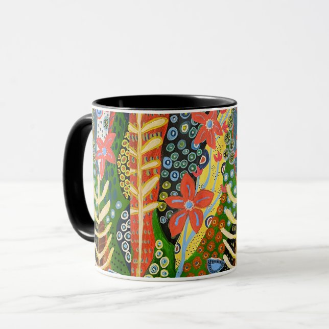 Taza Vibes de Flora Forestal (Anverso izquierdo)