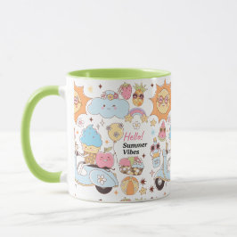 Taza Vibes de verano de Pastel